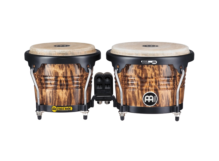 Meinl FWB-190-LB FreeRide Wood Bongo 6 3/4"+8", Leop.Burl(M) 